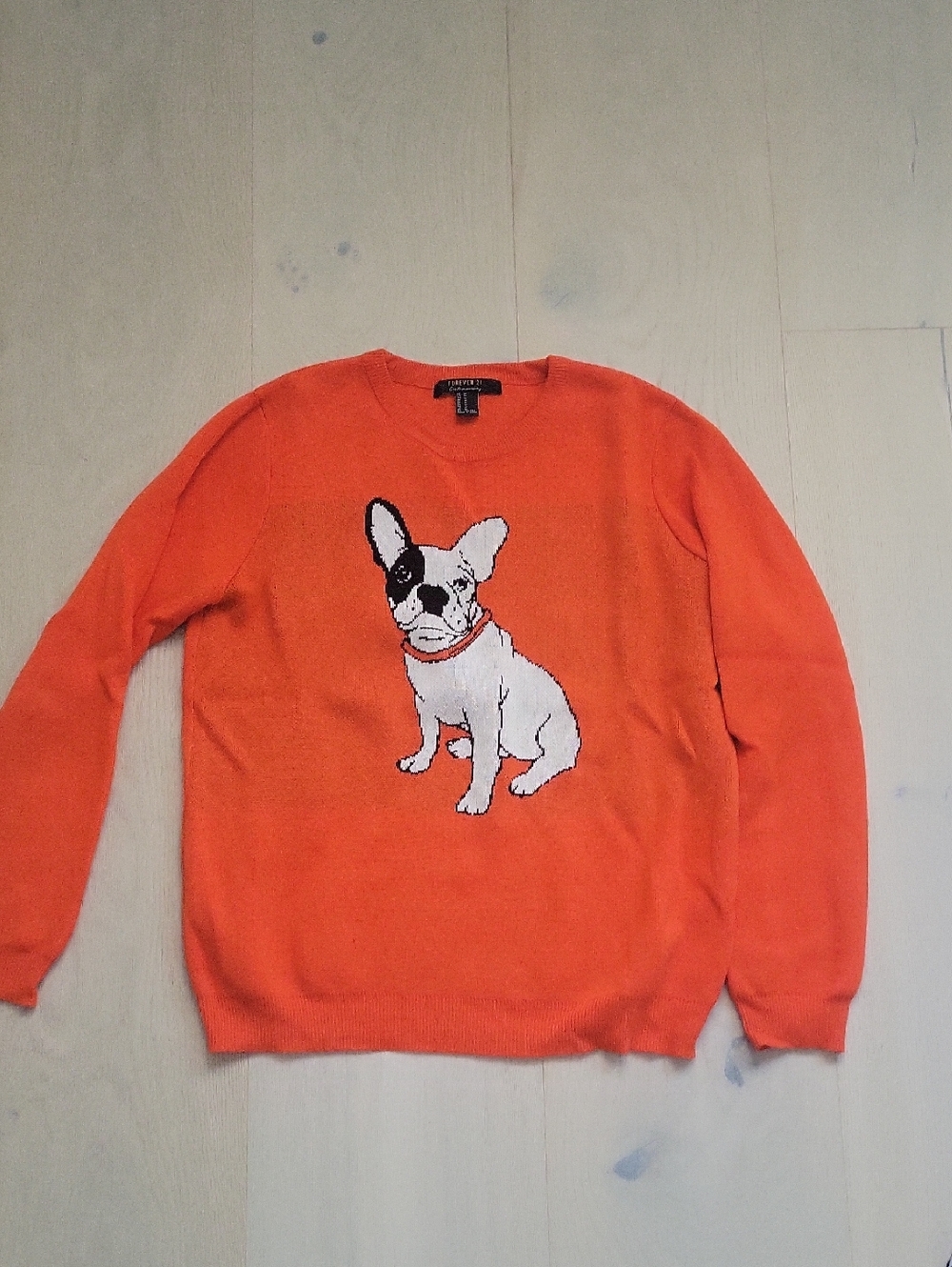 Forever 21 French Bulldog Sweater